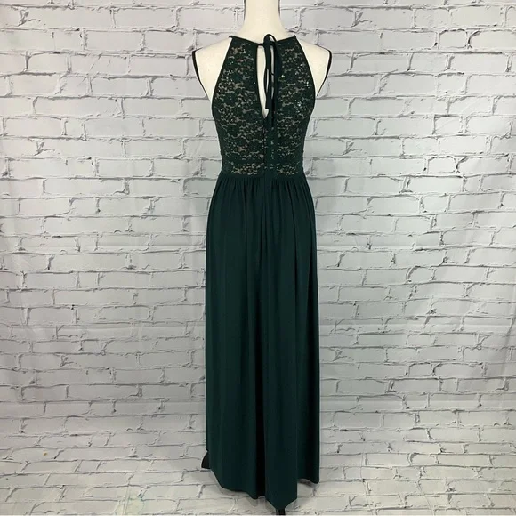 Night Way Lace Bodice Prom Dress, Size 8 - Picture 6 of 14